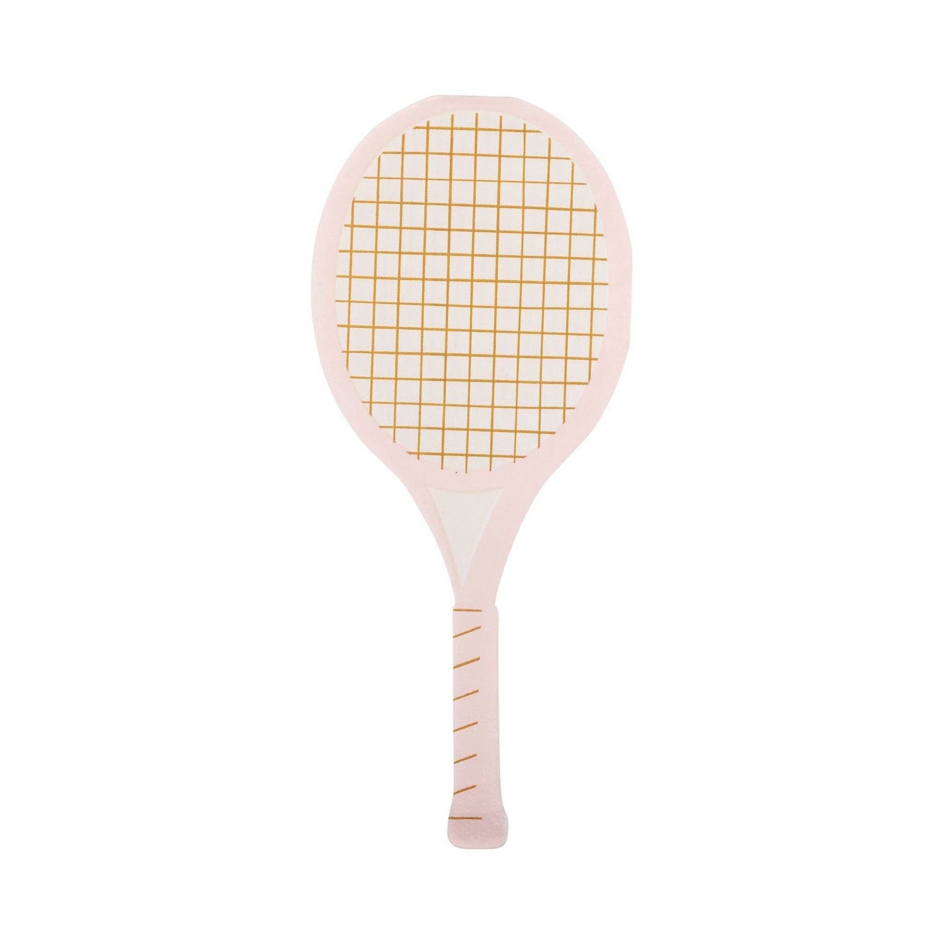 Tennis racket napkins
Tennis-themed party supplies
Sports party cocktail napkins
Gold foil tennis napkins
Tennis birthday party decorations
Country club party tableware
Tennis event essentials
Shaped paper napkins
Tennis banquet supplies
Unique party napkins