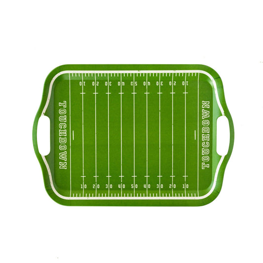 Football serving tray