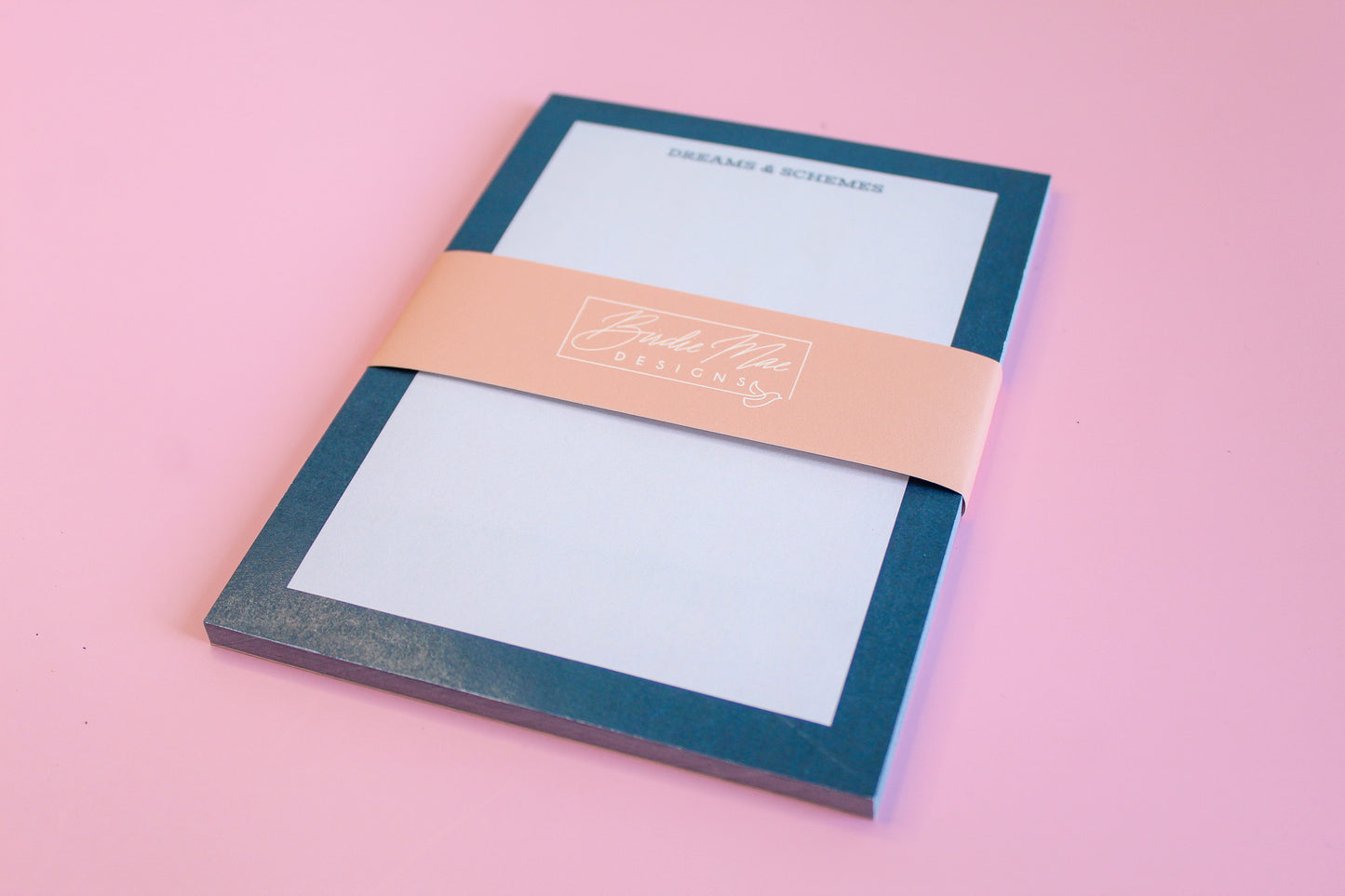 Dreams & Schemes' notepads fun, creative, empowering notepads