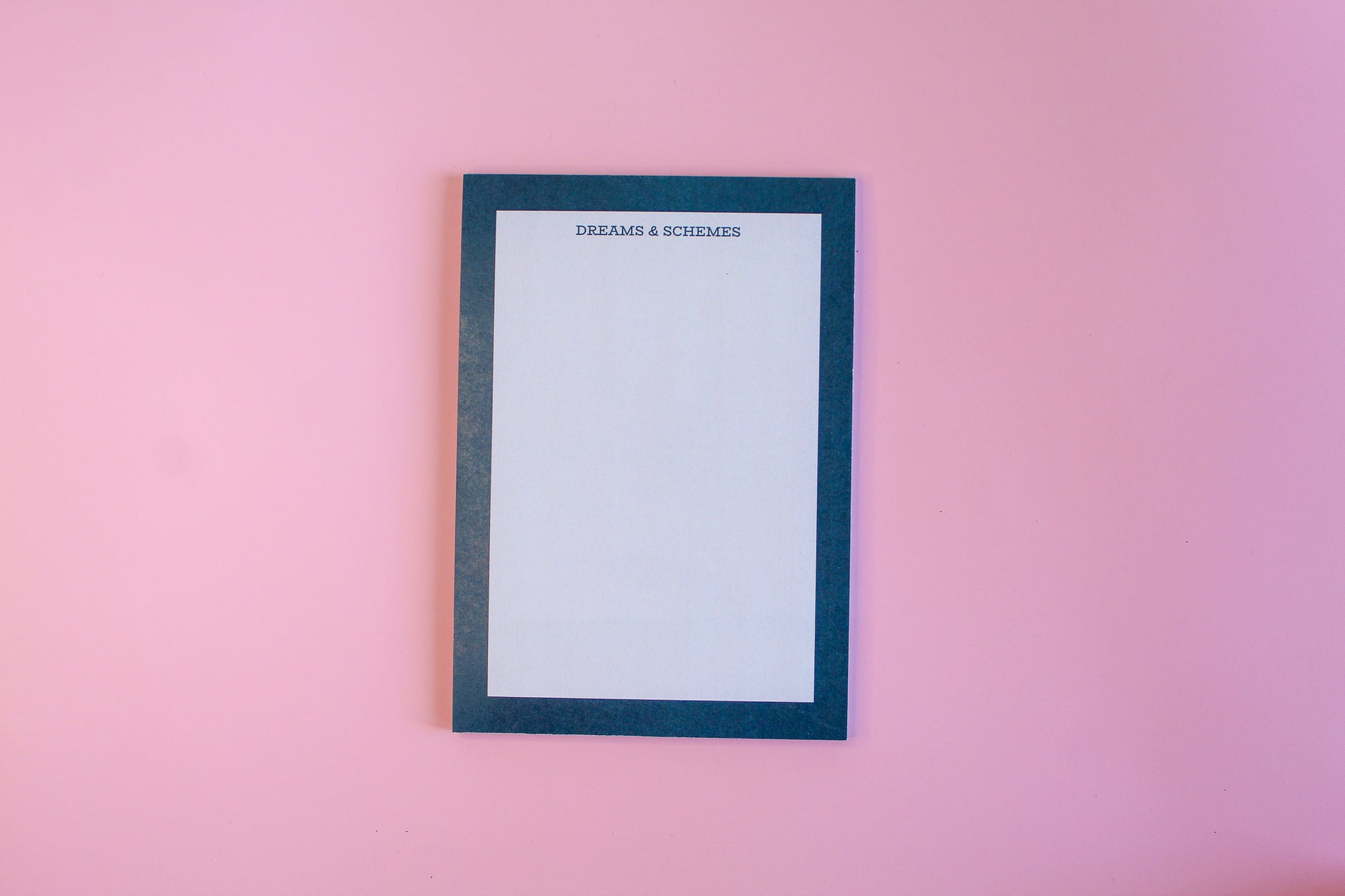 Dreams & Schemes' notepads fun, creative, empowering notepads
