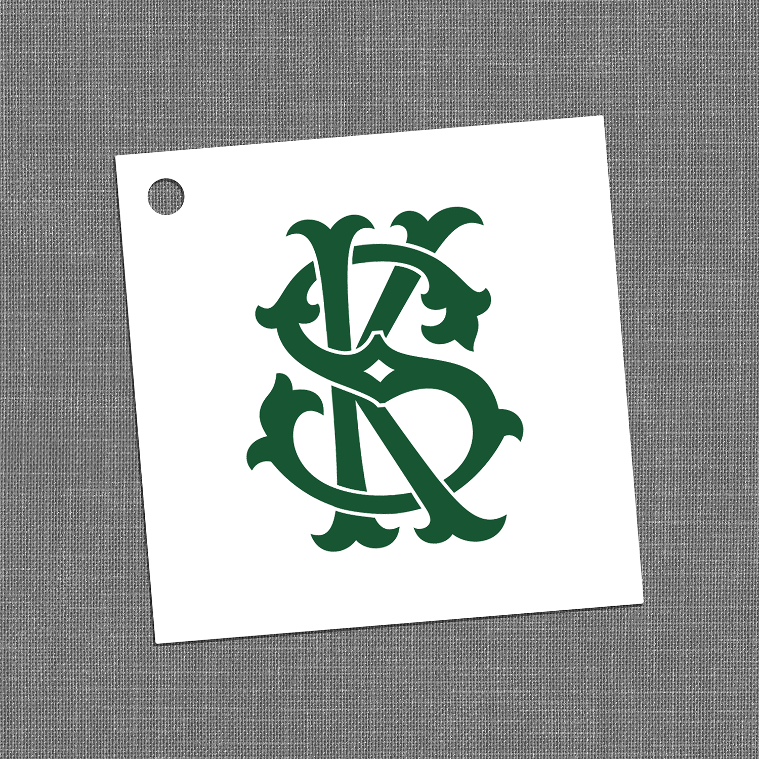  Chic Monogram Custom Name Tags
