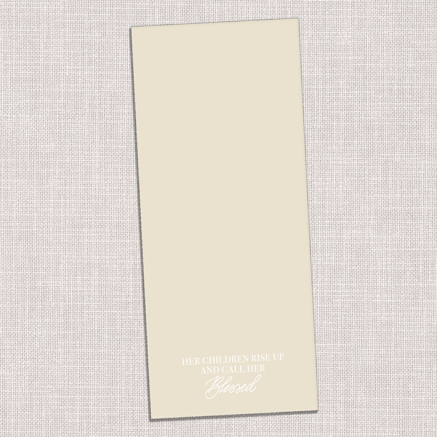 "Her Children Call Her Blessed" Notepad is a delightful gift to honor a special mother this Mother's Day.