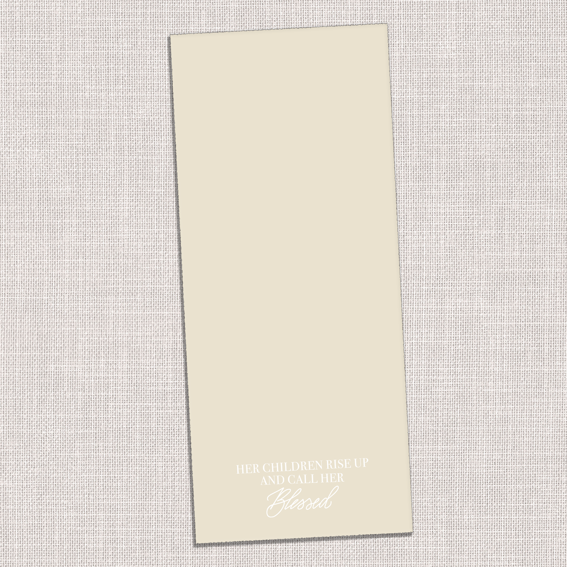 "Her Children Call Her Blessed" Notepad is a delightful gift to honor a special mother this Mother's Day.